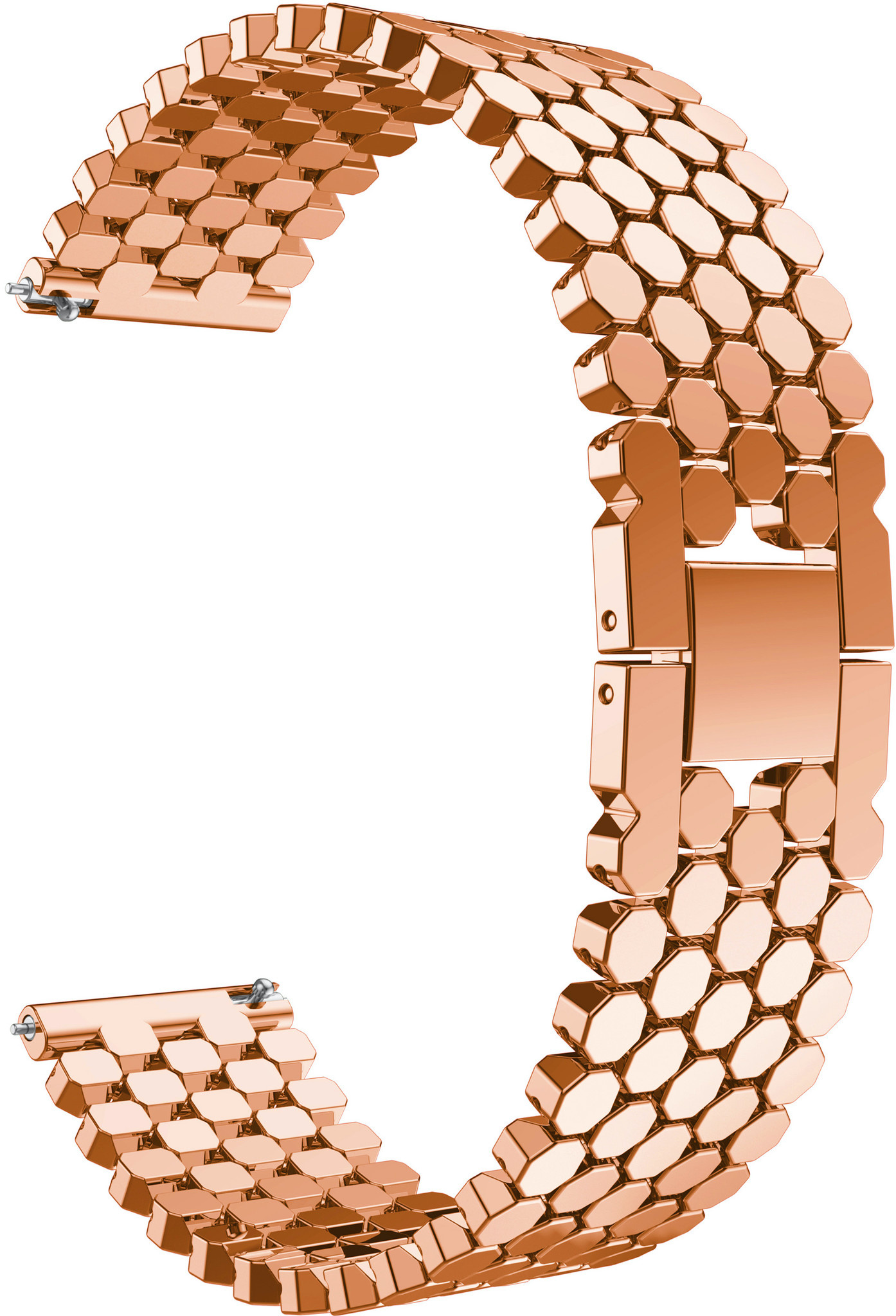 Polar Vantage M / Grit X Fisch stahl Gliederarmband - Roségold