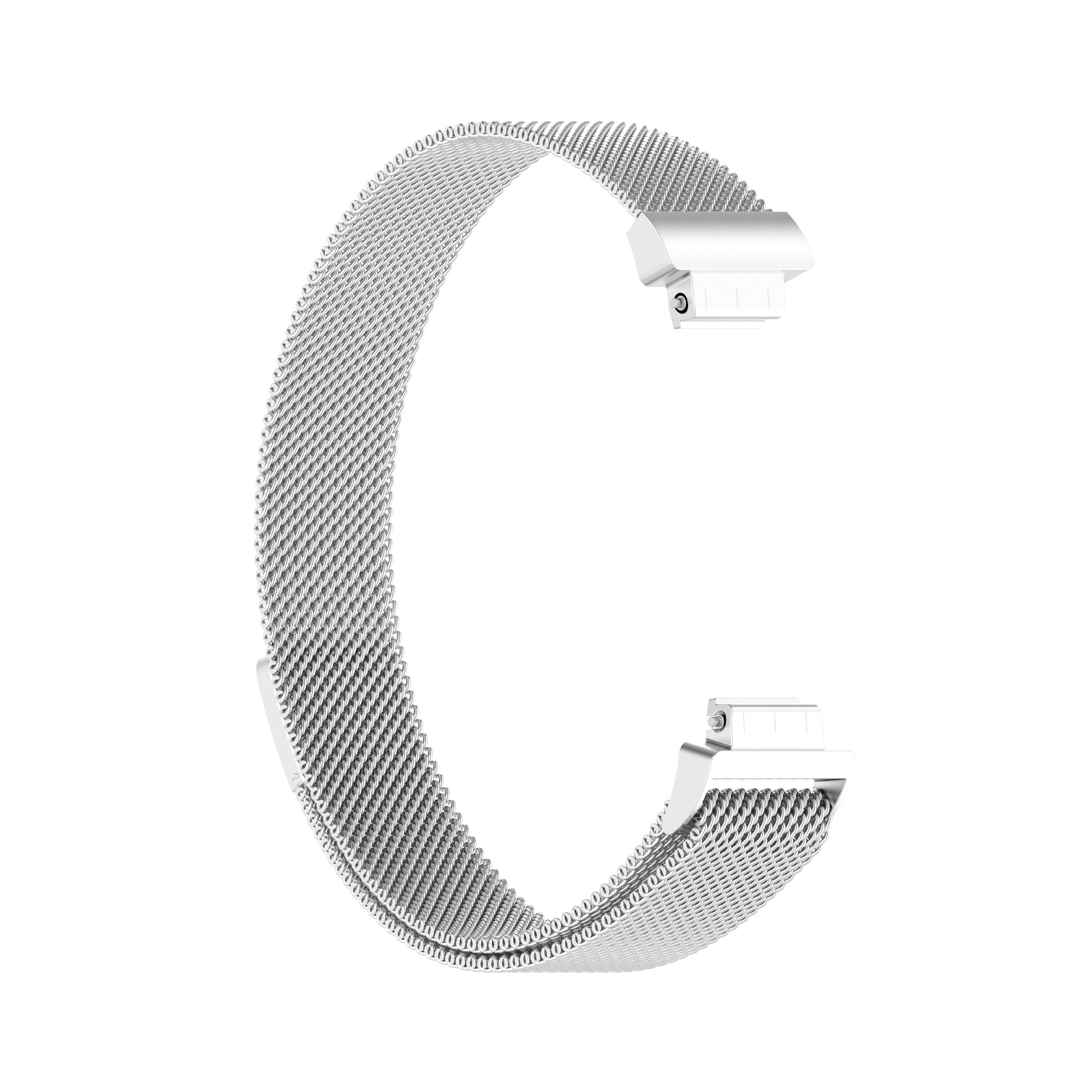 Fitbit Inspire 2 Milanaise Armband - silber