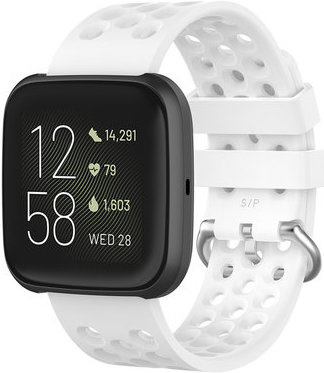 Fitbit Versa sport point Armband - weiß