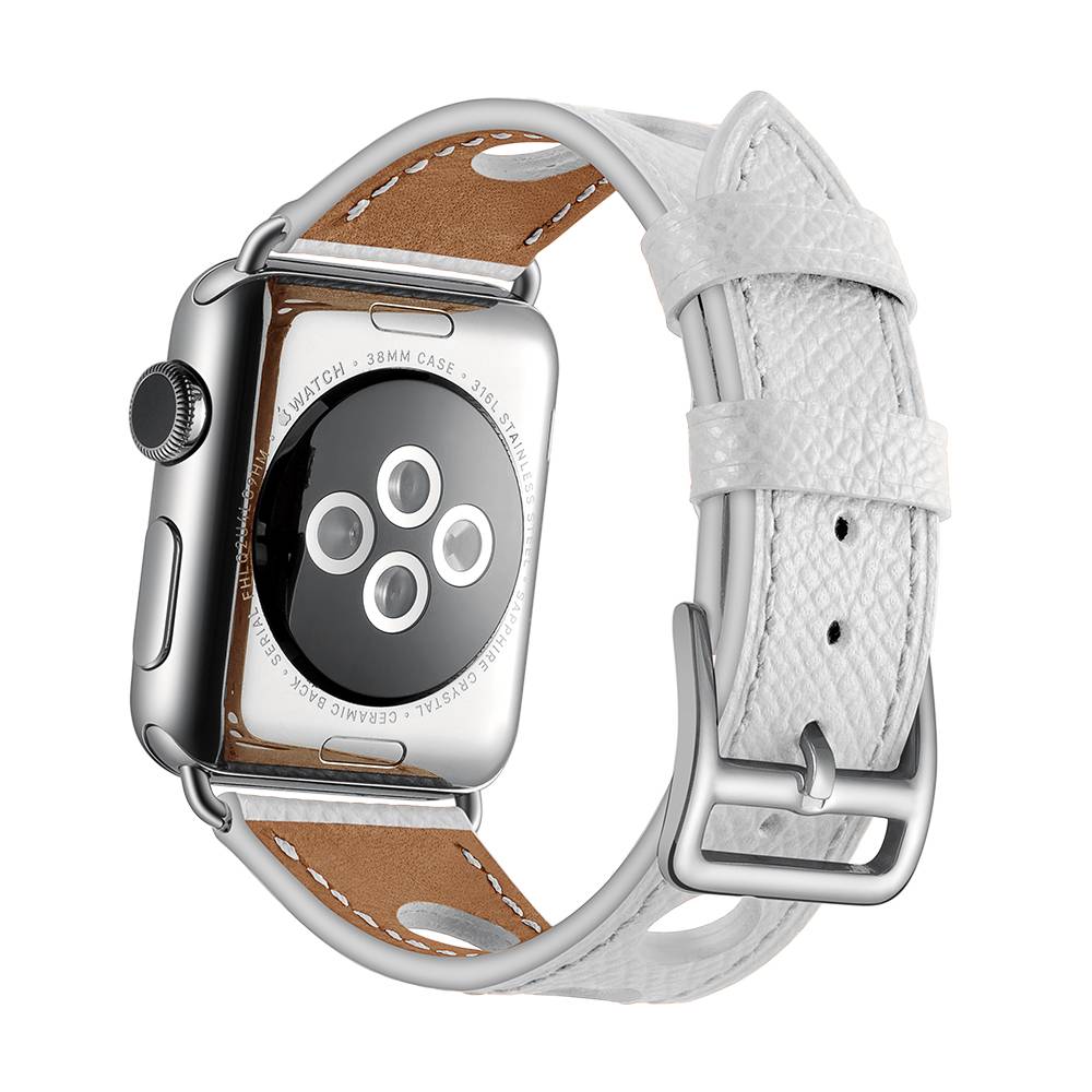 Apple Watch hermes Lederarmband - weiß