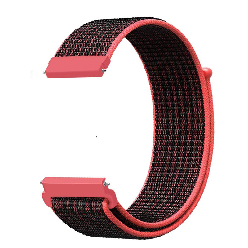 Huawei Watch GT Nylon Armband - rosa schwarz