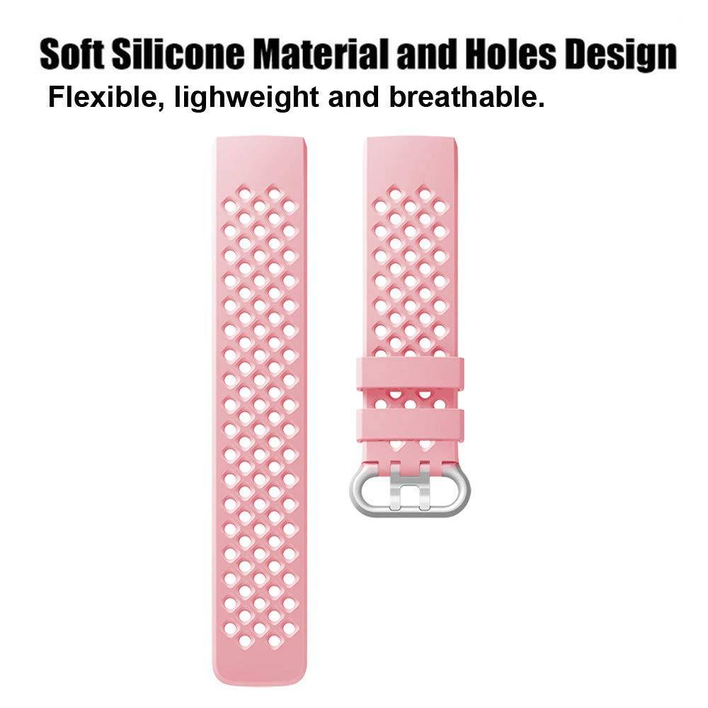 Fitbit Charge 3 & 4 Sport Point Armband - rosa