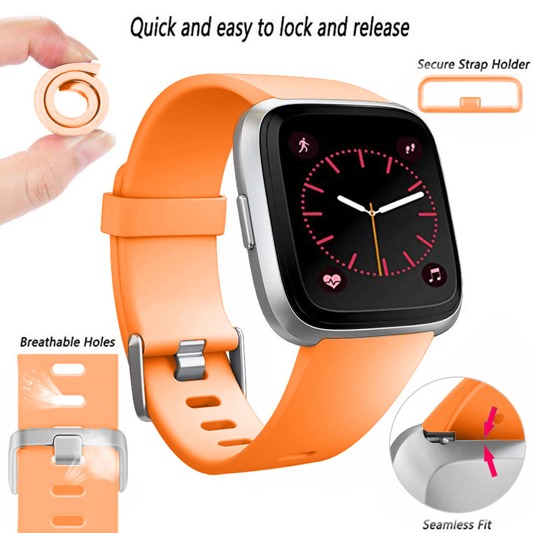 Fitbit Versa Sportarmband - orange
