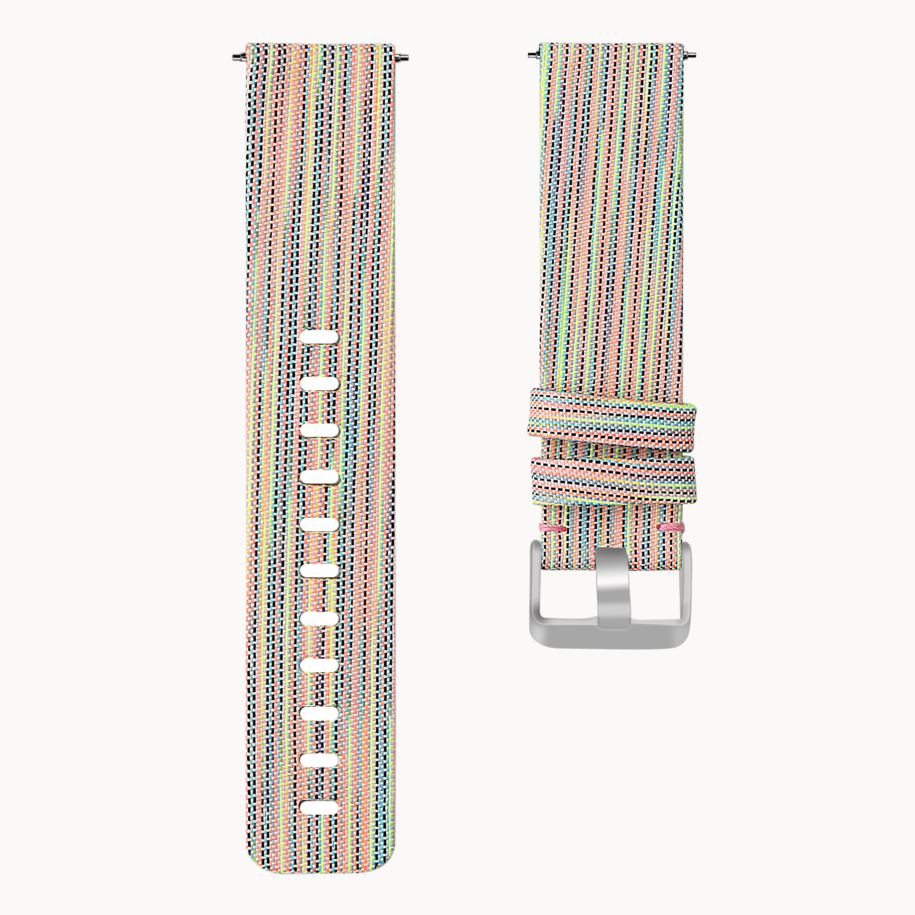Fitbit Versa Nylon Schnallenband - bunt
