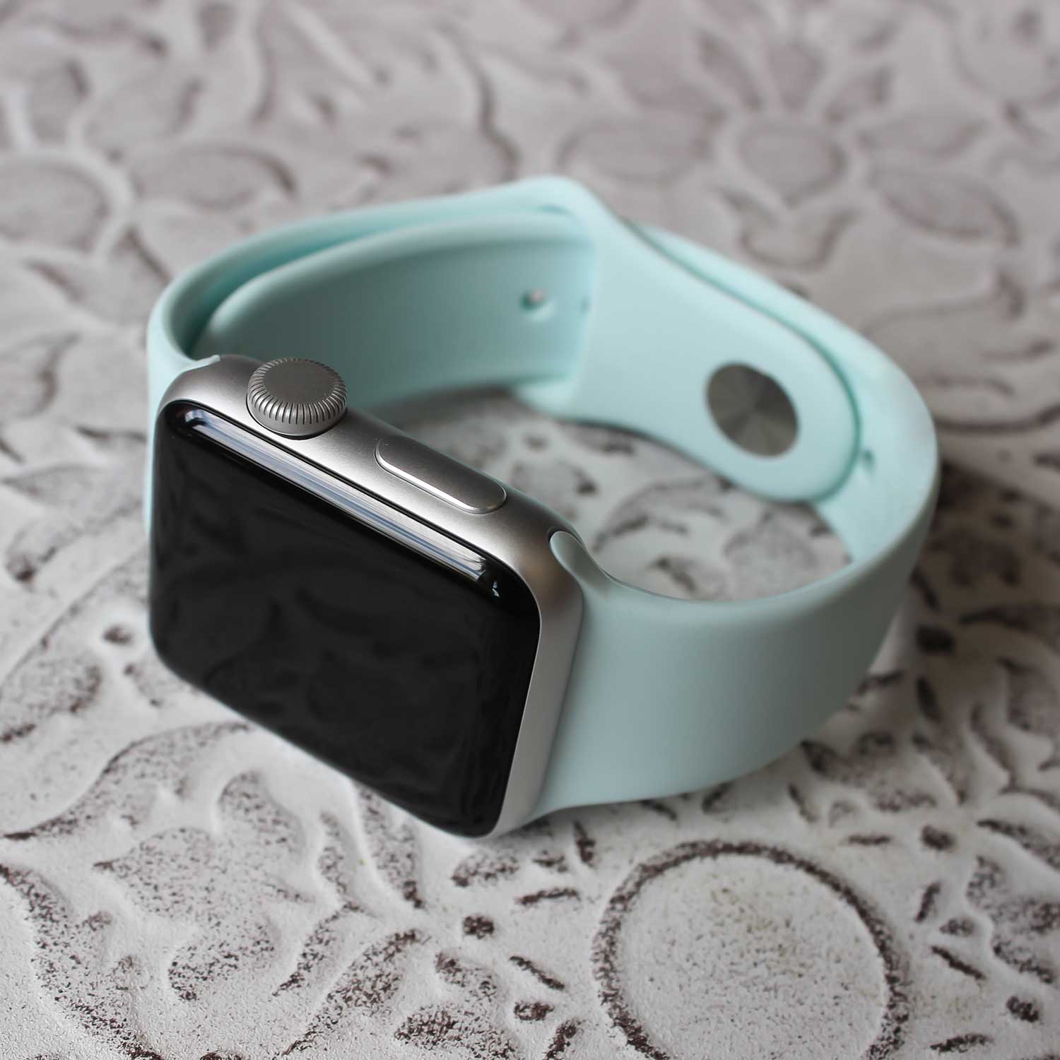 Apple Watch Sportarmband - Spray grün