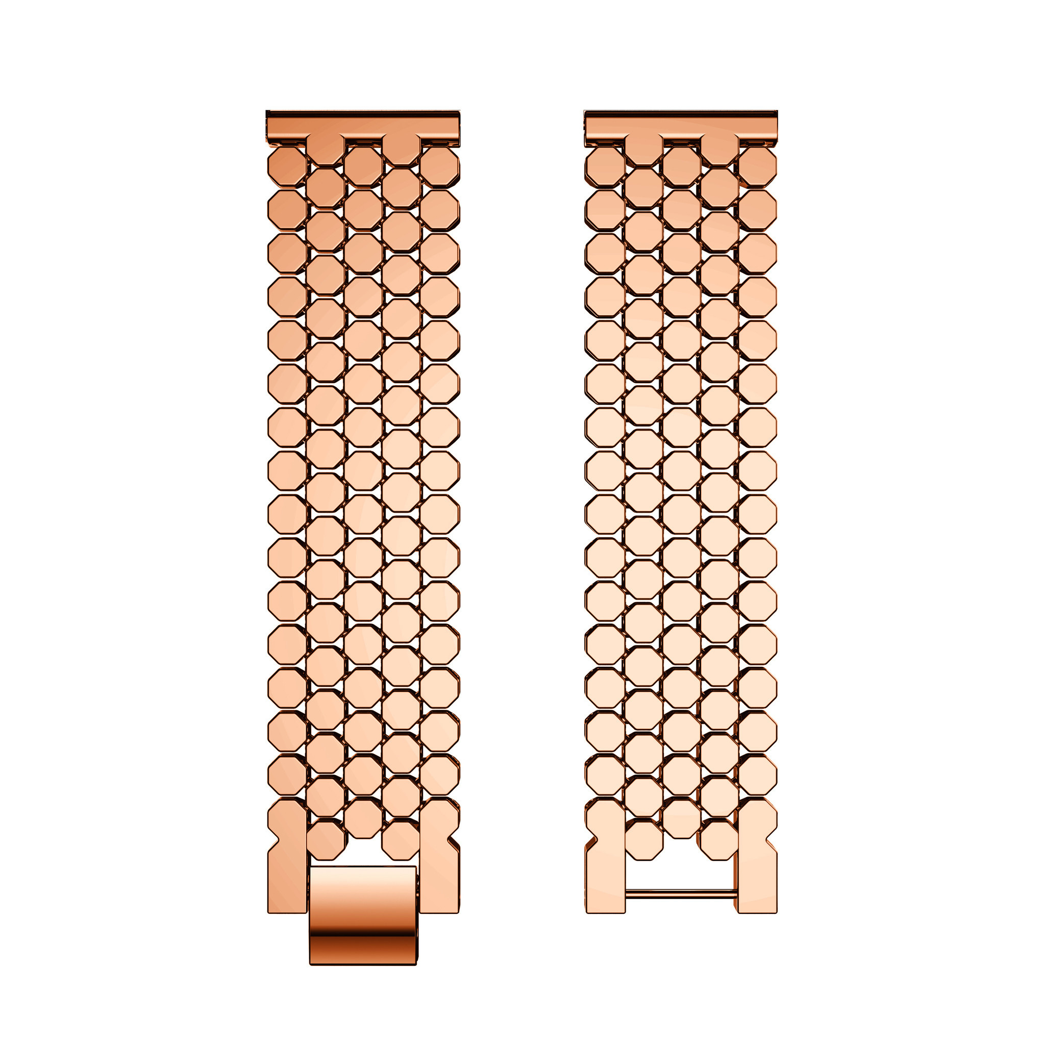 Garmin Vivoactive Fisch stahl Gliederarmband - rose gold