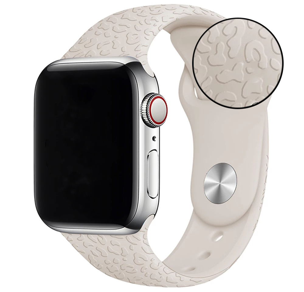 Apple Watch druck Sportarmband - Leopard Polarstern