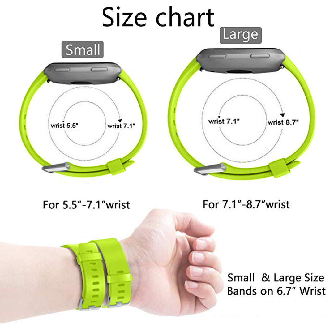 Fitbit Versa Sportarmband - grün