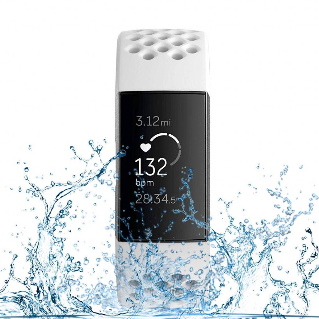 Fitbit Charge 3 & 4 Sport Point Armband - weiß