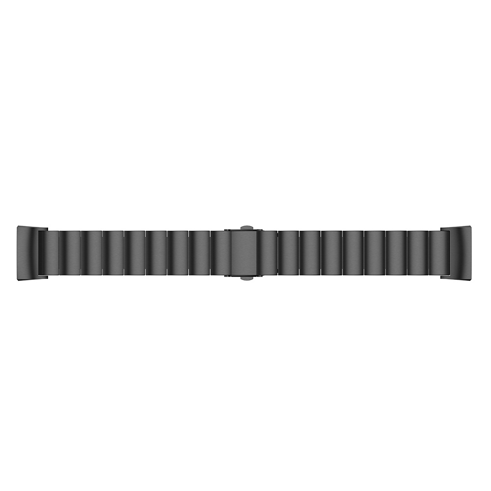 Fitbit Charge 3 & 4 Stahlgliederarmband - schwarz