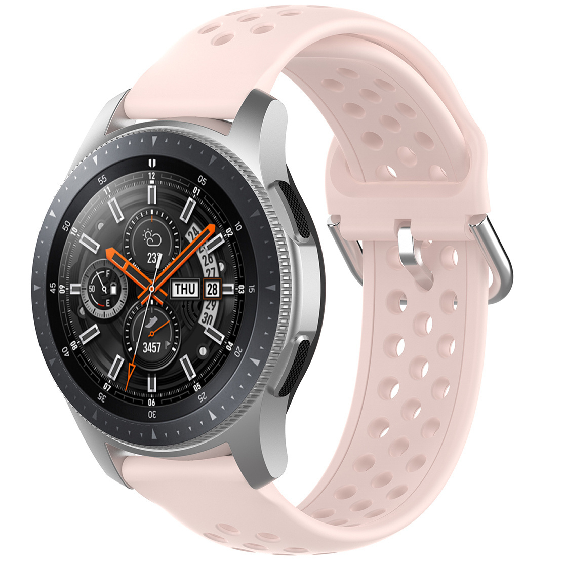 Samsung Galaxy Watch Sportarmband mit Doppelschnalle - rosa