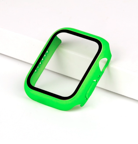 Apple Watch hartschalenkoffer - fluoreszierend grün