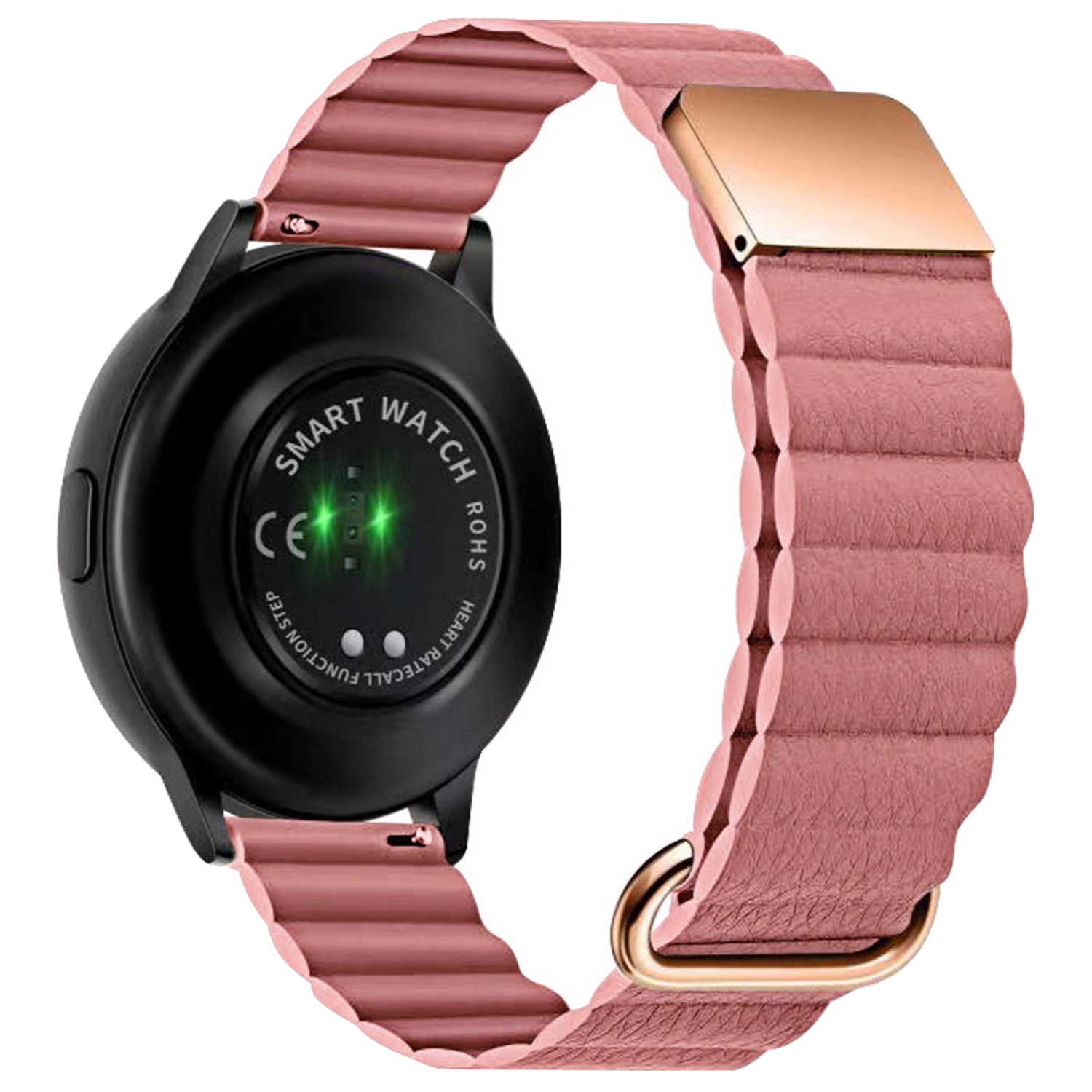 Samsung Galaxy Watch 5 magnetisches Lederarmband - rosa