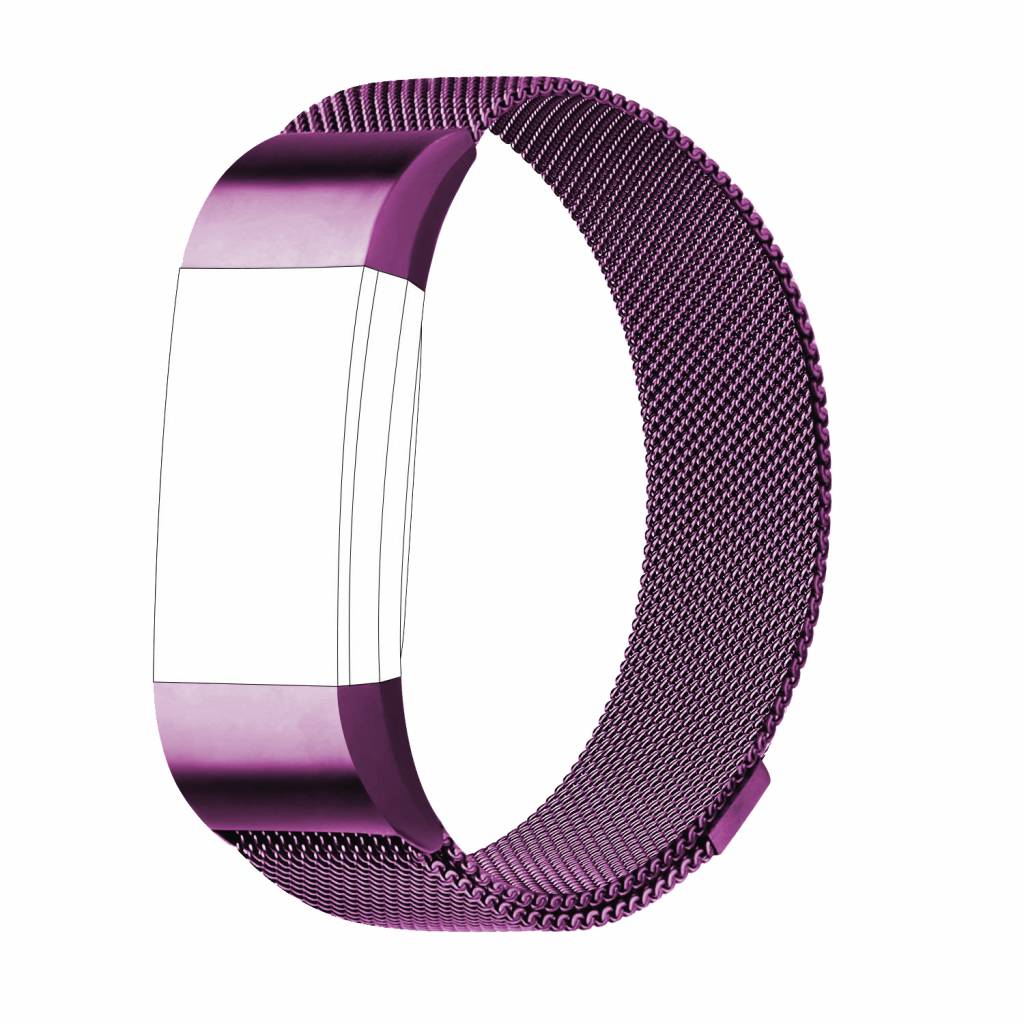 Fitbit Charge 2 Milanaise Armband - lila