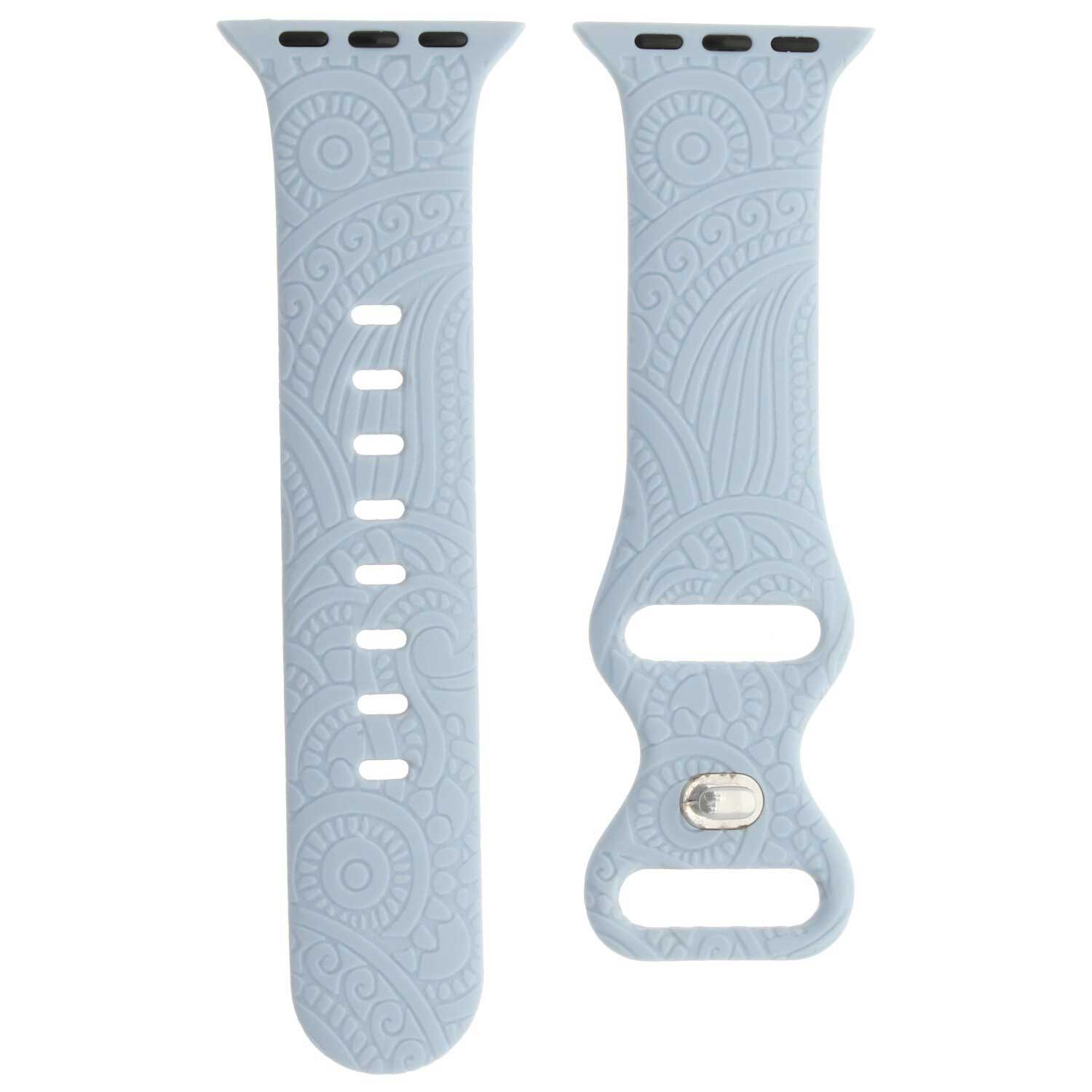 Apple Watch druck Sportarmband - Ibiza blau