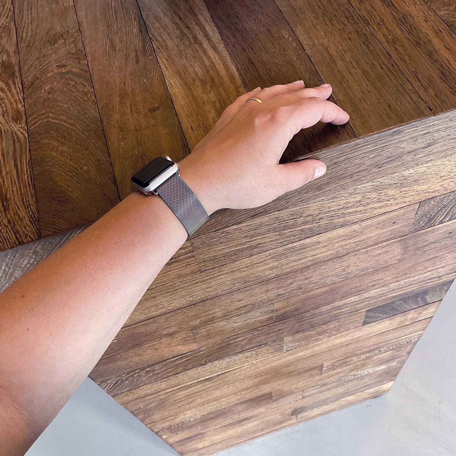 Apple Watch Milanaise Armband - bunt