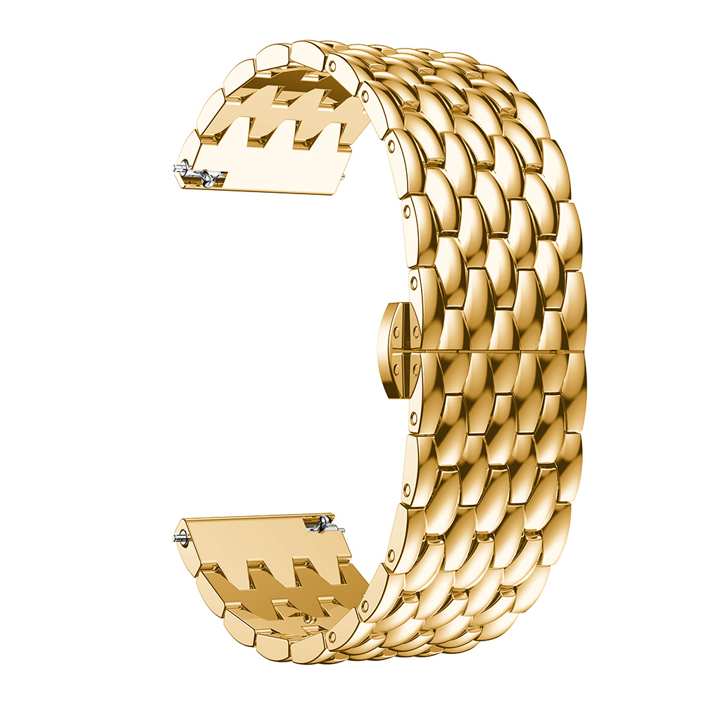 Samsung Galaxy Watch stahl drache Gliederarmband - gold