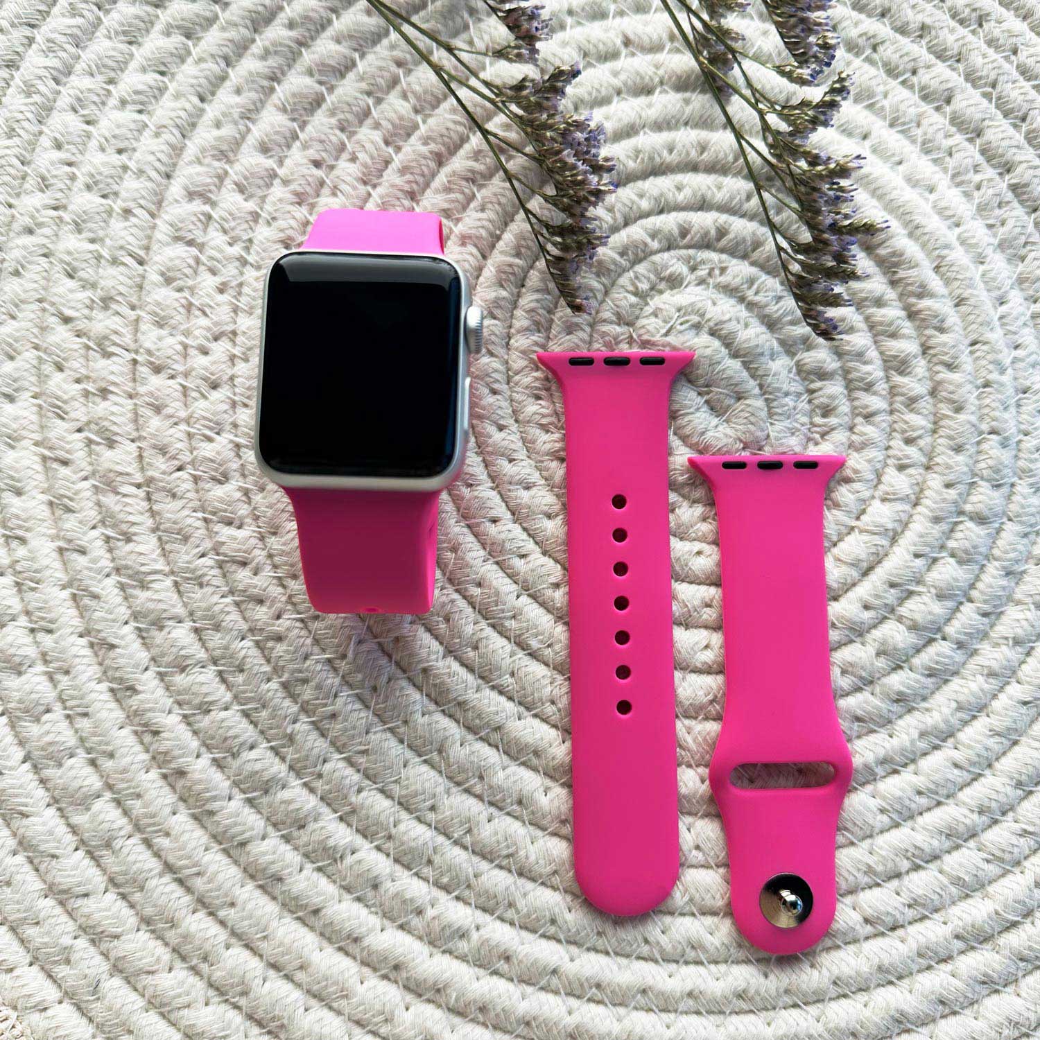 Apple Watch Sportarmband - hellrosa