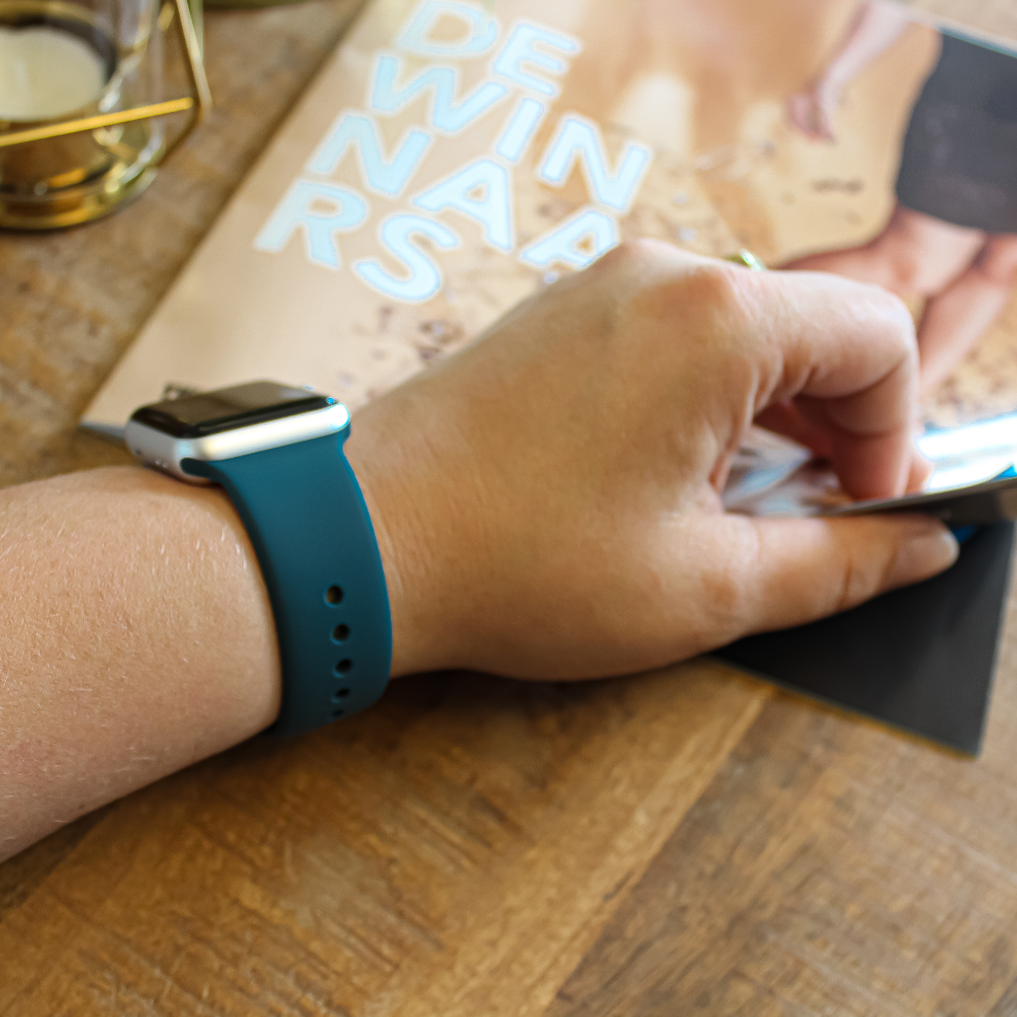Apple Watch Sportarmband - Stockente grün