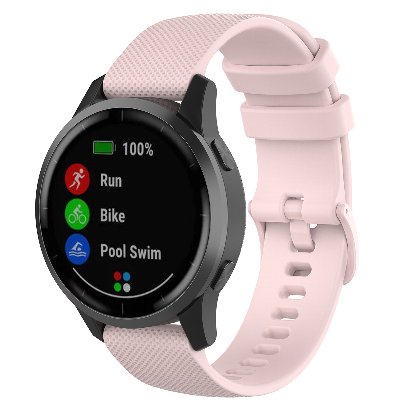 Garmin Vivoactive / Vivomove Sportschnallenband - rosa