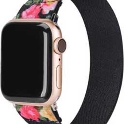 Apple Watch Nylon Armband - Blumen