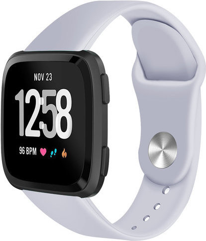 Fitbit Versa Silikon-Sportarmband - grau