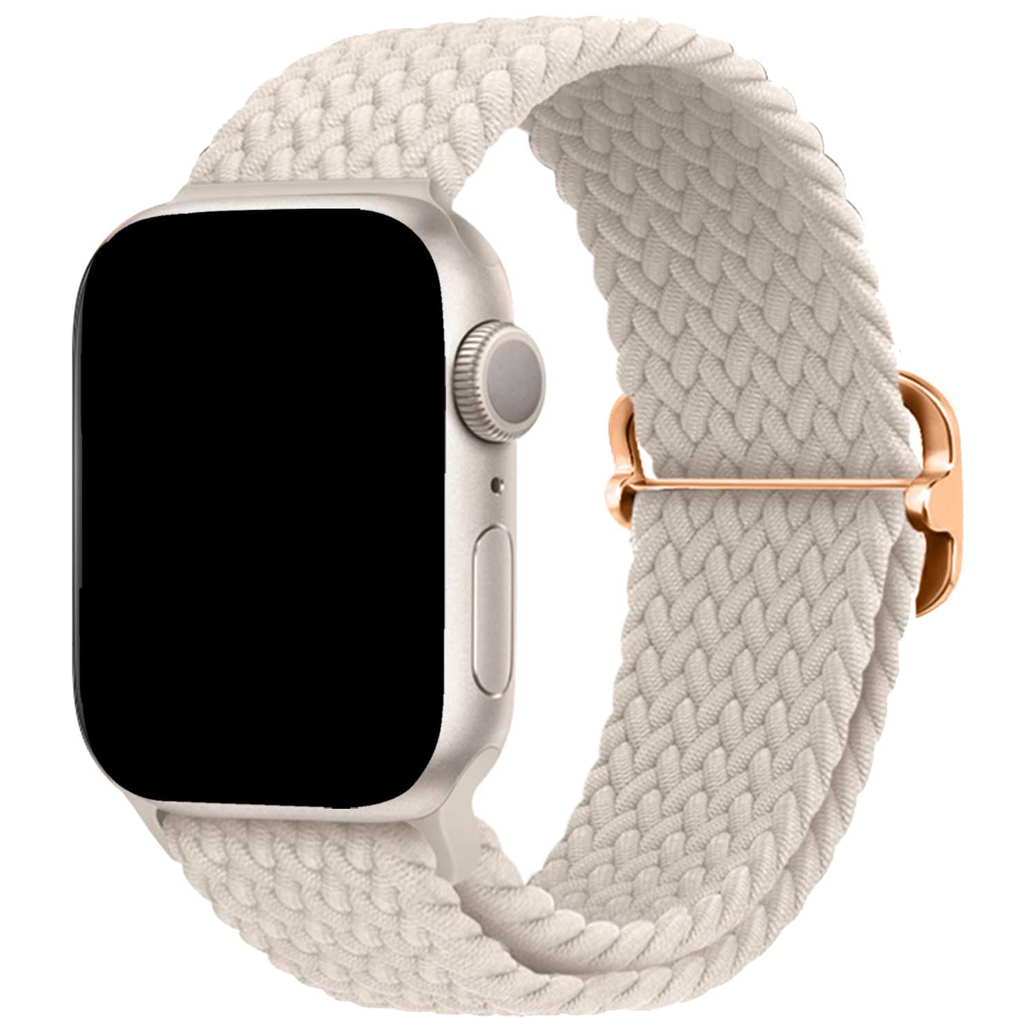 Apple Watch Geflochtenes Schnalle Weavy Armband - Polarstern