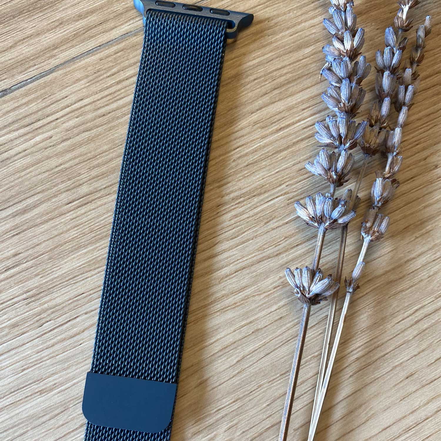 Apple Watch Milanaise Armband - Mitternacht