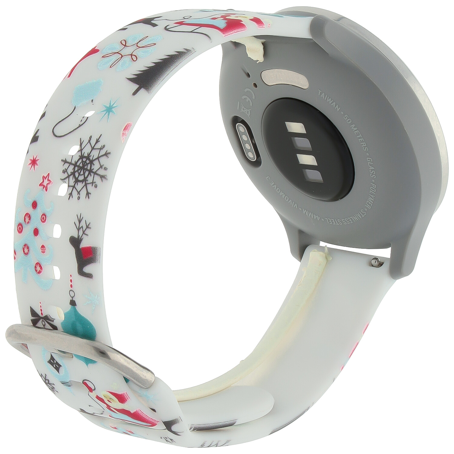 Garmin Vivoactive / Vivomove druck Sportarmband - Weihnachten weiß