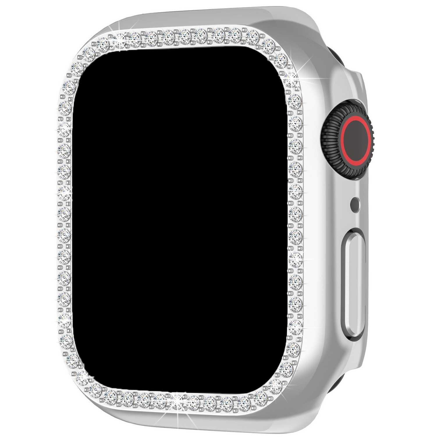Apple Watch Diamant case- Silber