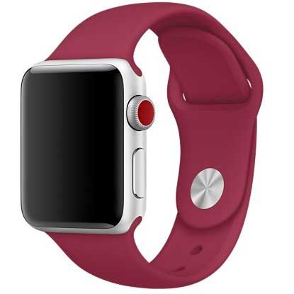 Apple Watch Sportarmband - rosa rot