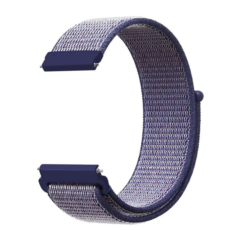 Garmin Vivoactive / Vivomove Nylon Armband - Mitternachtsblau