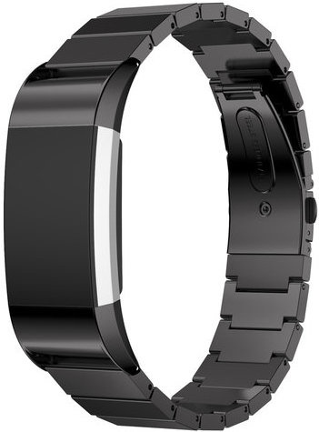 Fitbit Charge 2 Stahlgliederarmband - schwarz