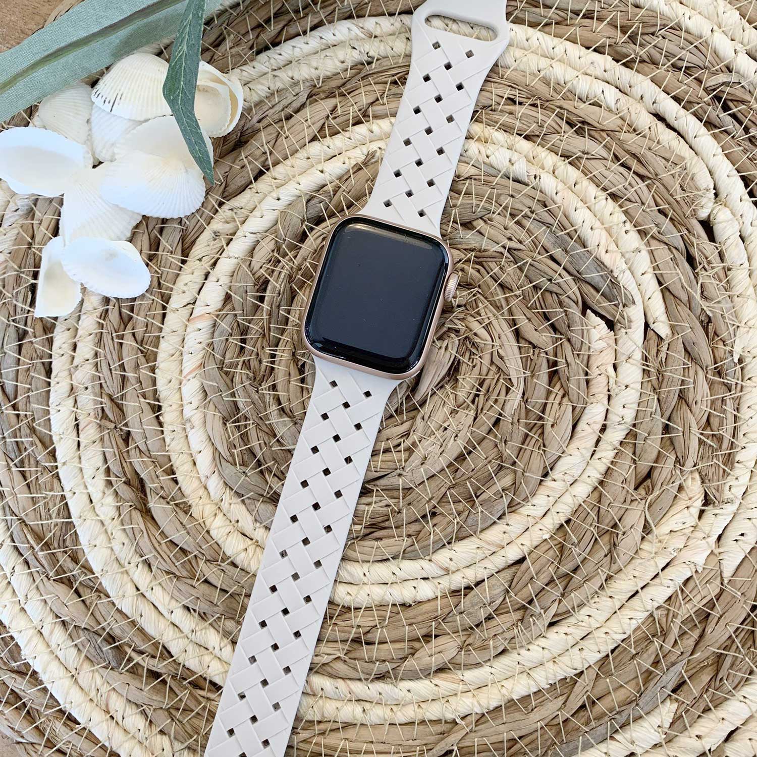 Apple Watch geflochtenes Sportarmband - Polarstern
