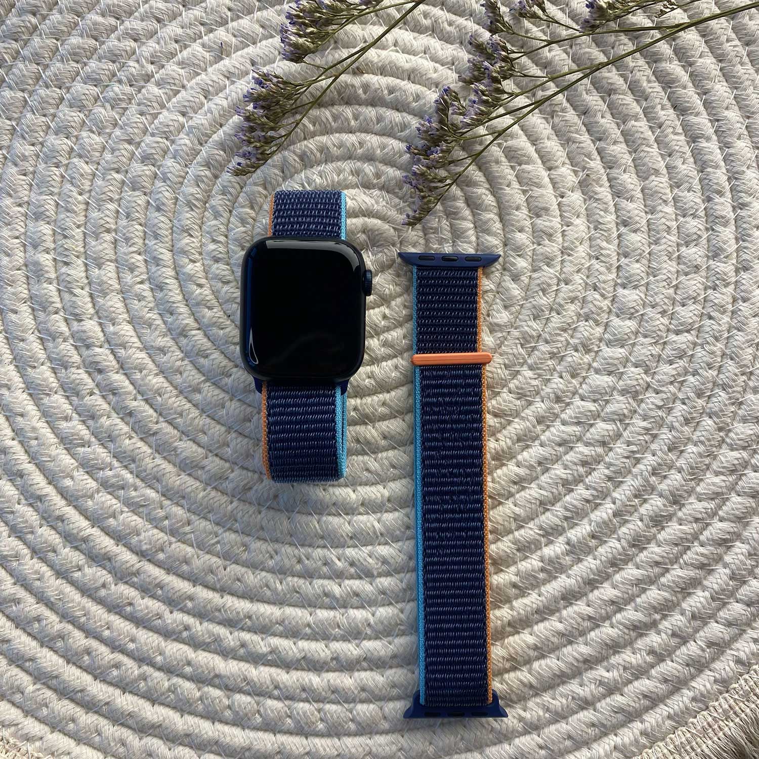 Apple Watch Nylon Sport Loop - Tiefsee