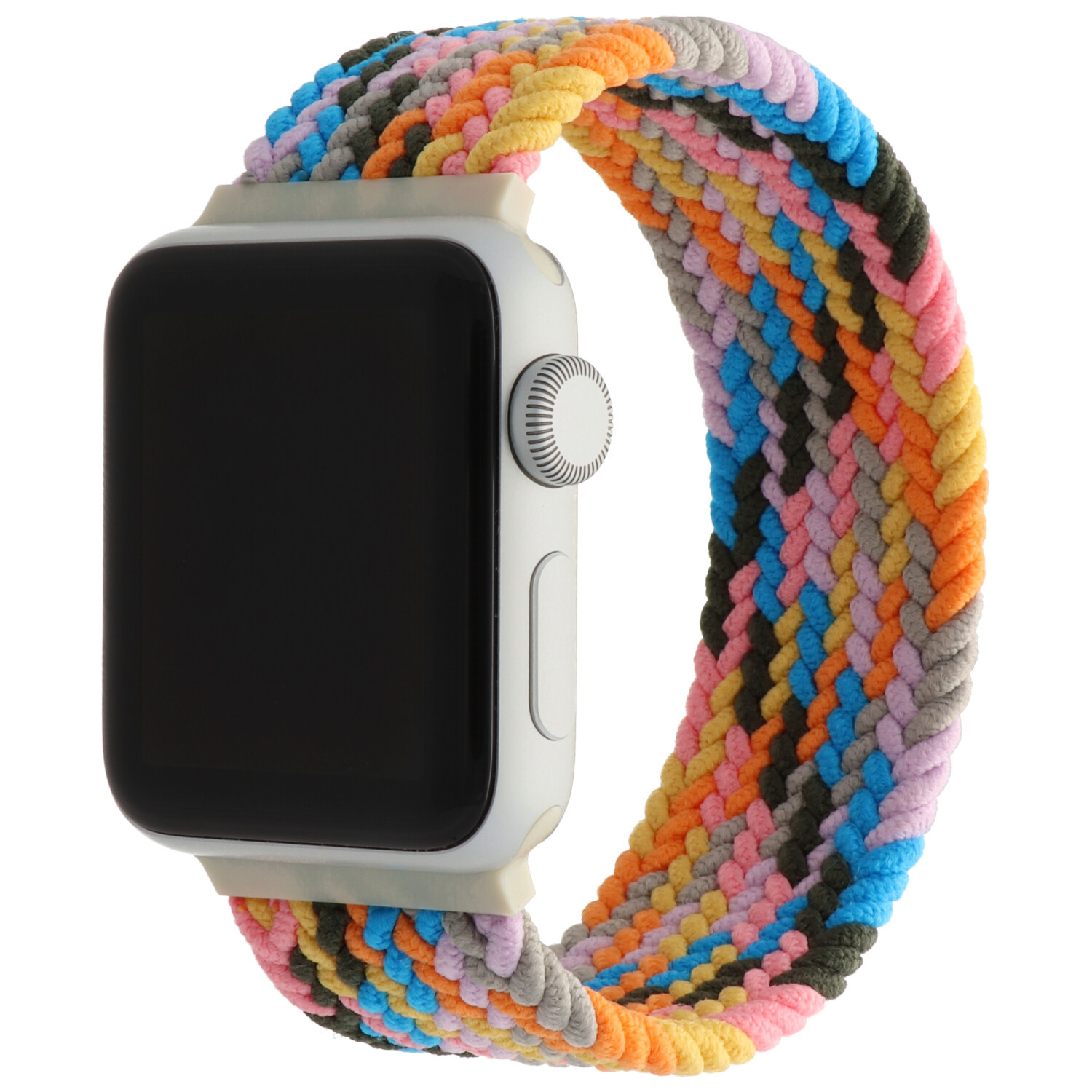 Apple Watch Nylon Geflochtenes Solo Loop - Lila Puls