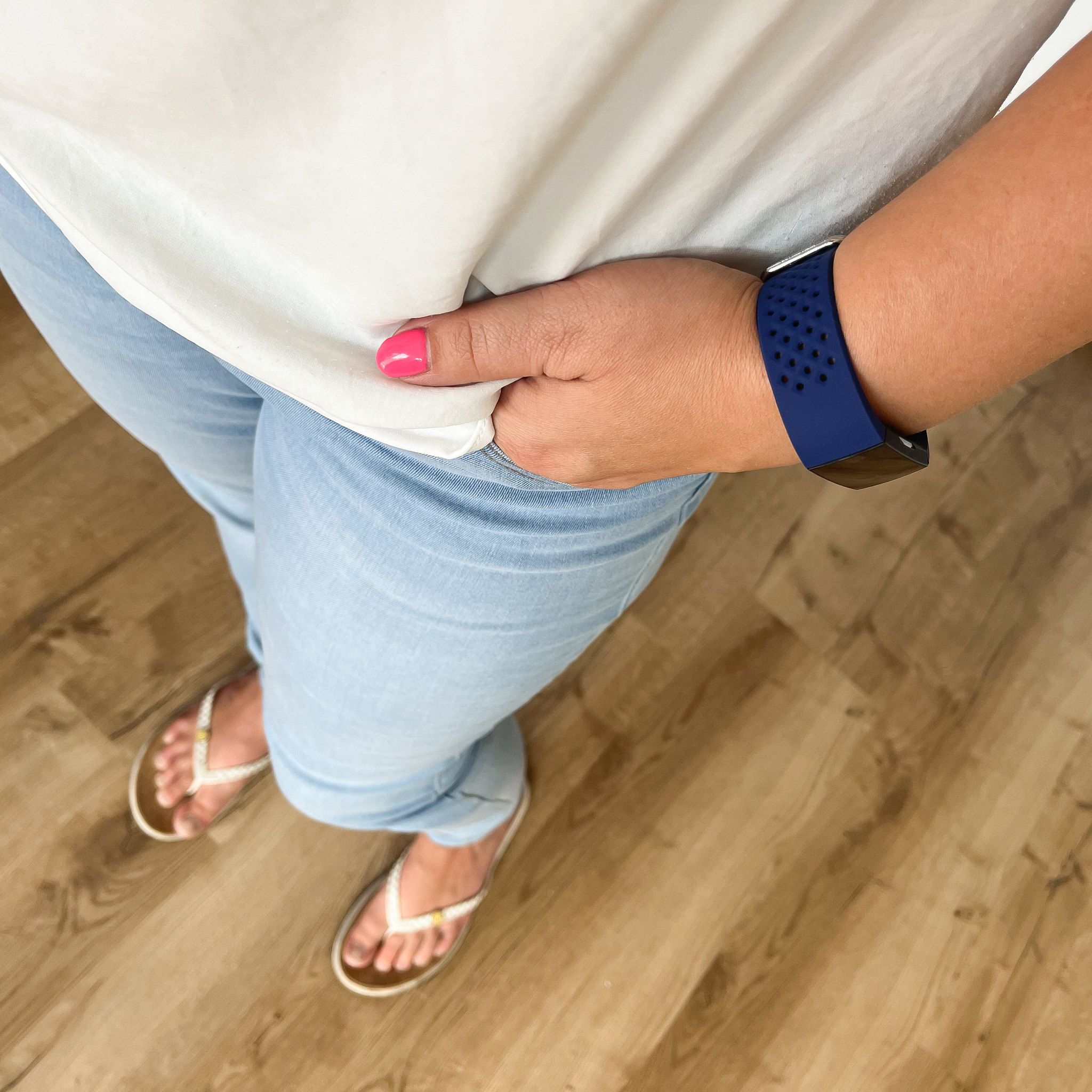 Fitbit Charge 3 & 4 Sport Point Armband - dunkelblau