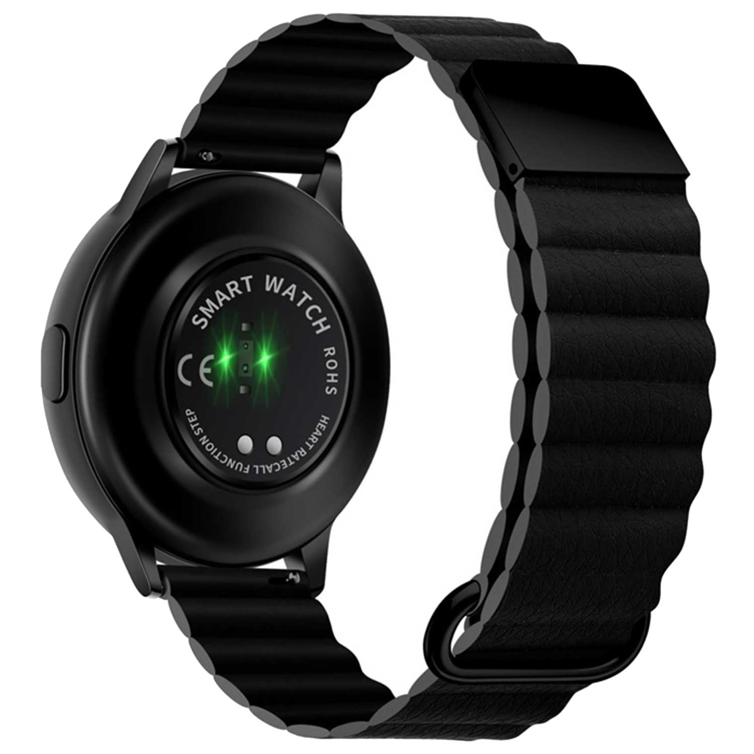 Samsung Galaxy Watch 6 Magnetic Leather Strap - Black
