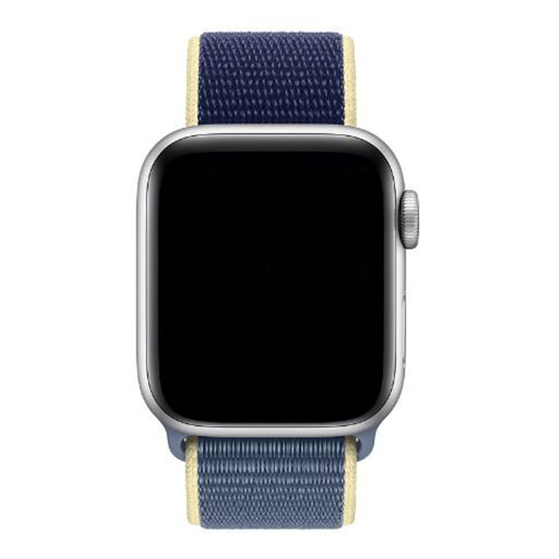 Apple Watch Nylon Sport Loop - Alaska blau