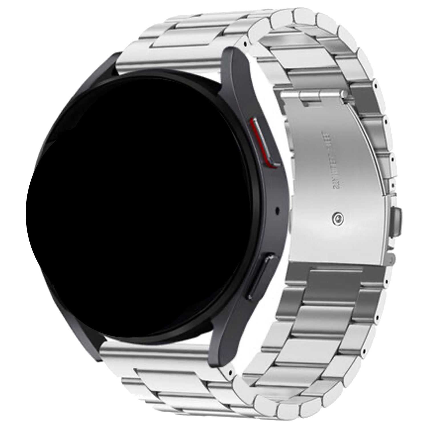 Samsung Galaxy Watch 4 Classic stahl Perlengliederband - Silber