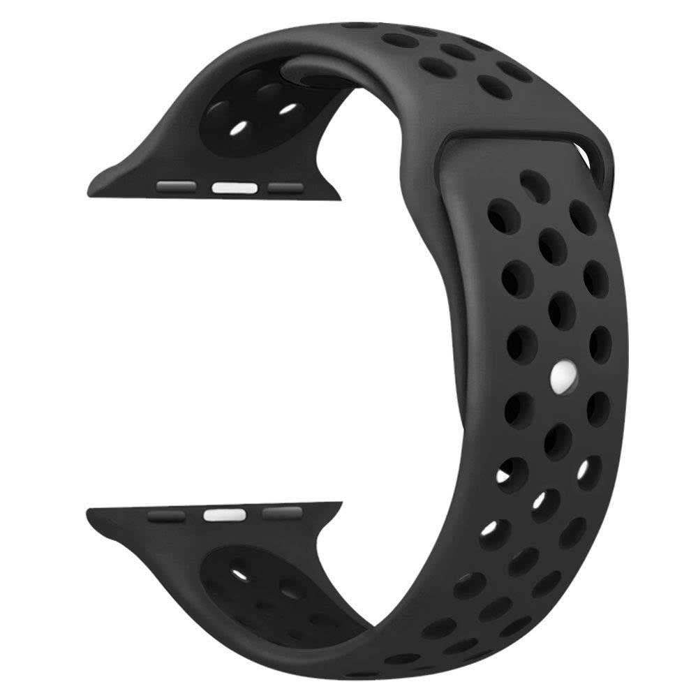 Apple Watch Doppel Sportarmband - braun schwarz