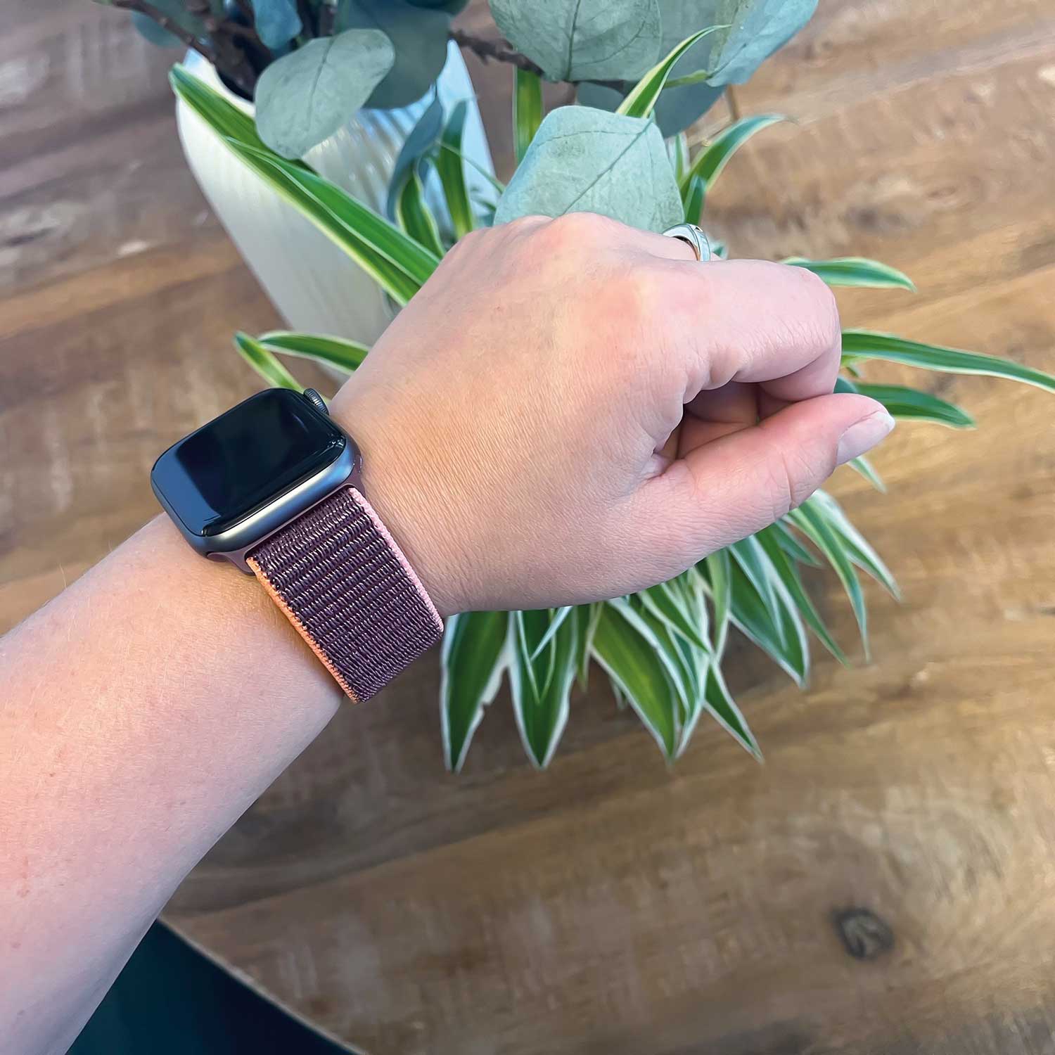 Apple Watch Nylon Sport Loop - Pflaume
