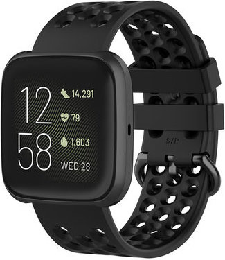 Fitbit Versa sport point Armband - schwarz