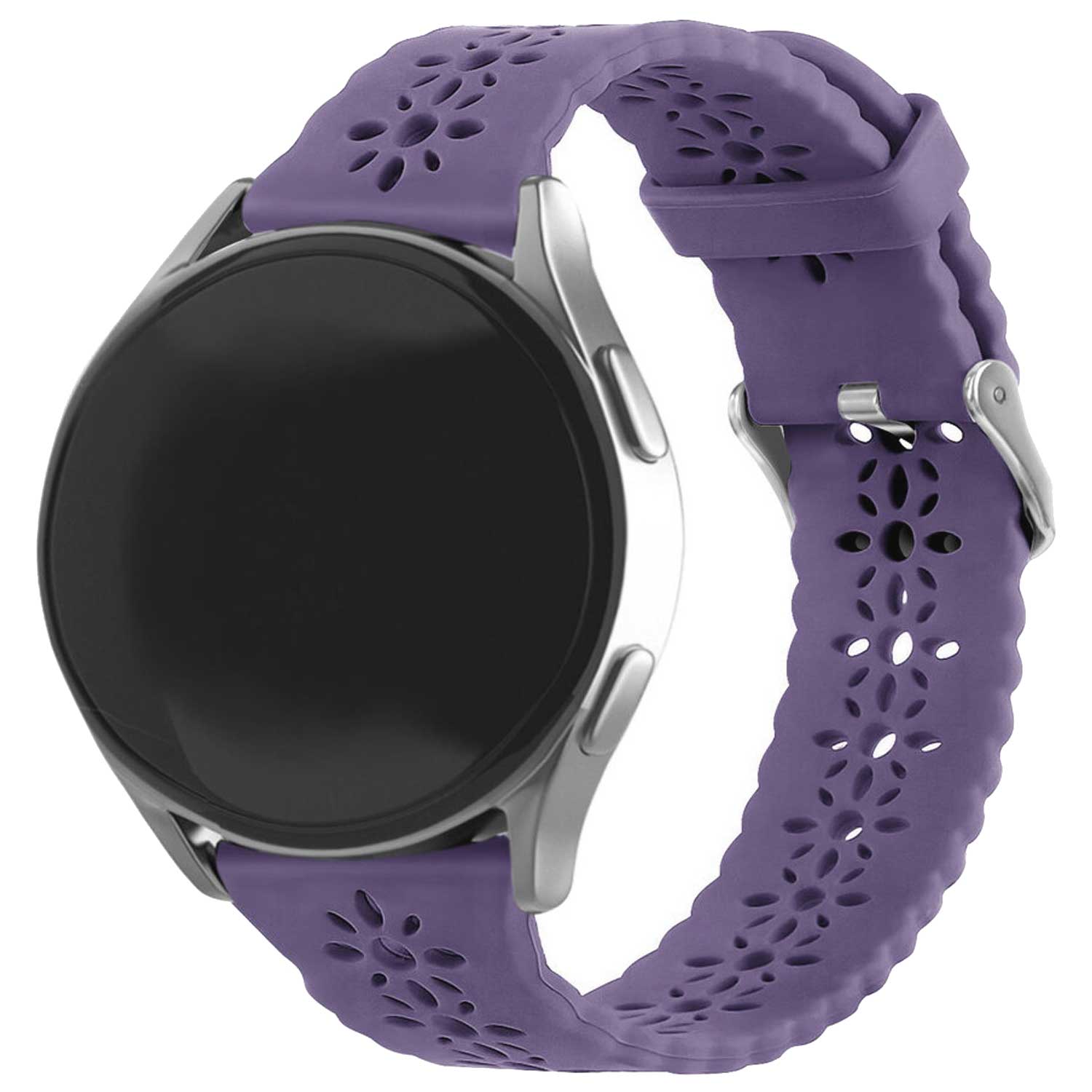 Samsung Galaxy Watch 6 Classic helles Silikonband - lila
