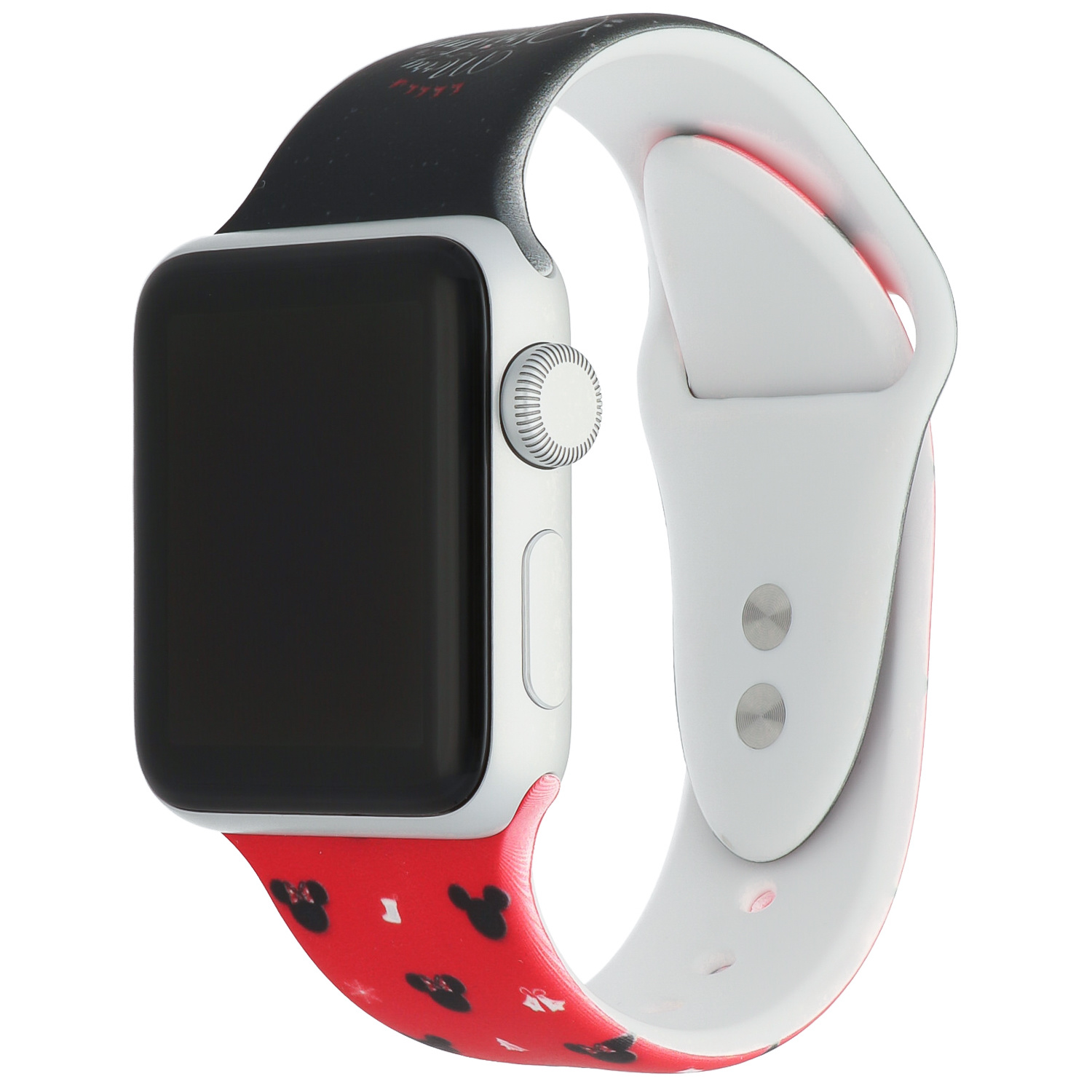 Apple Watch druck Sportarmband - Weihnachten schwarz rot