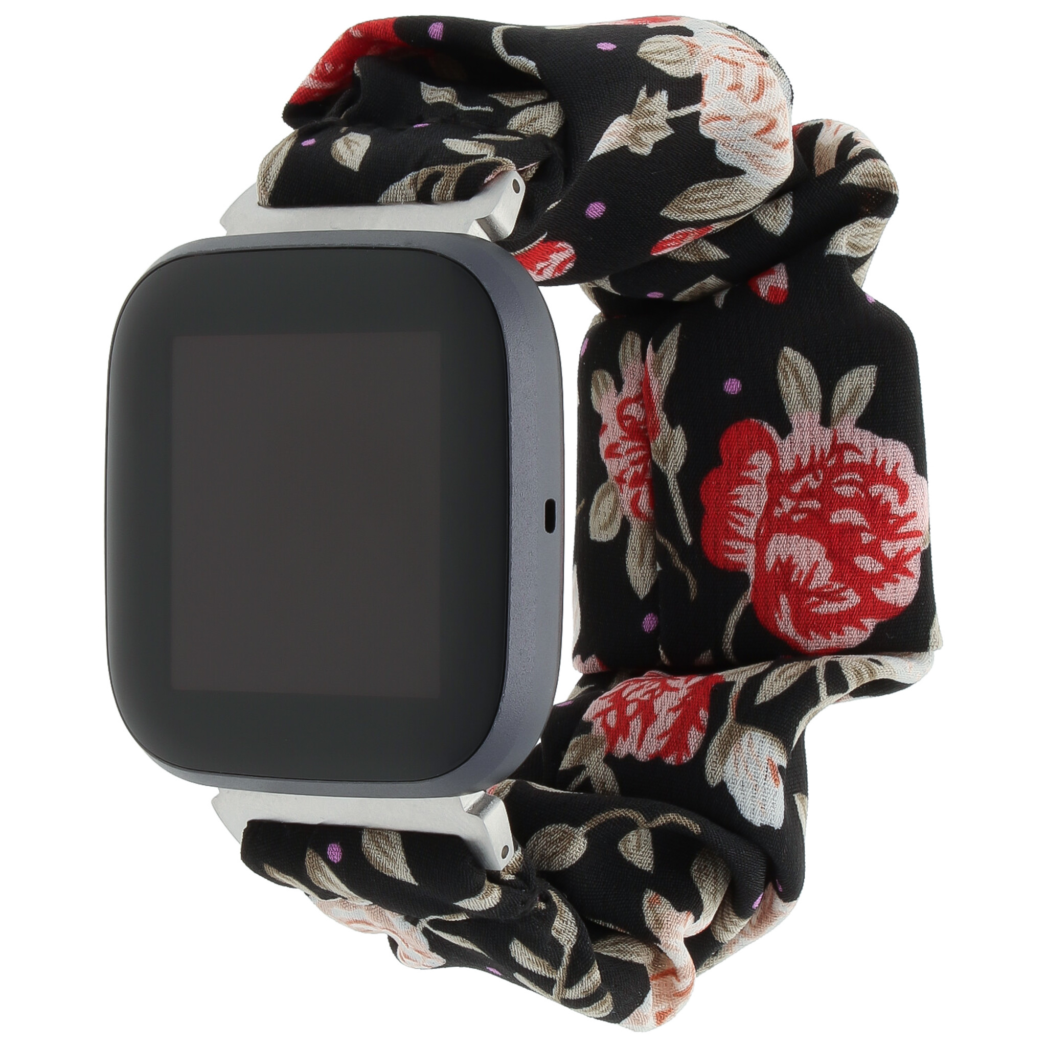 Fitbit Versa Nylon Scrunchie Armband - rose mix