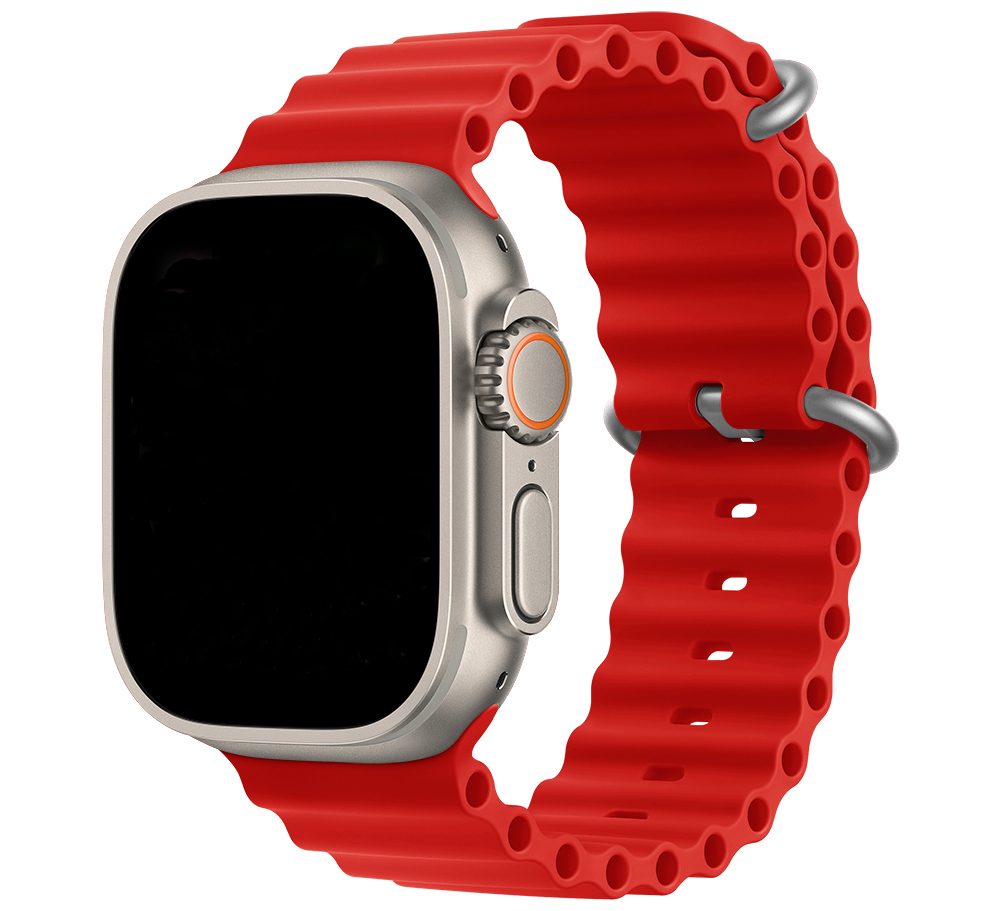 Apple Watch Ocean Sportarmband - rot