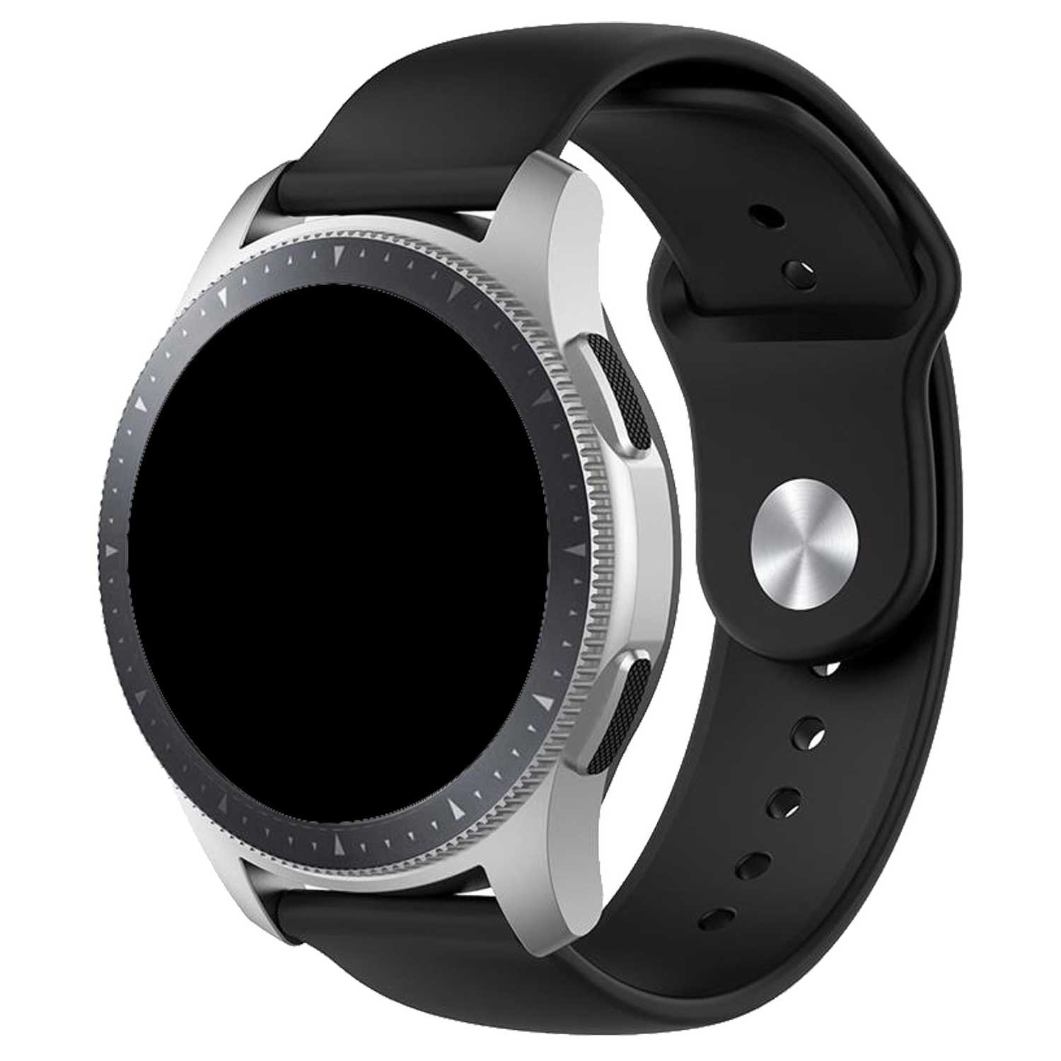 Samsung Galaxy Watch 5 Silikon Armband - schwarz