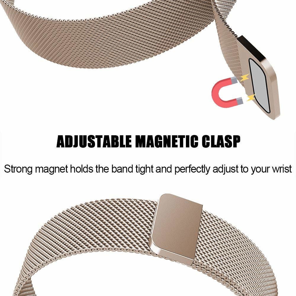 Fitbit Versa Milanaise Armband - champagne