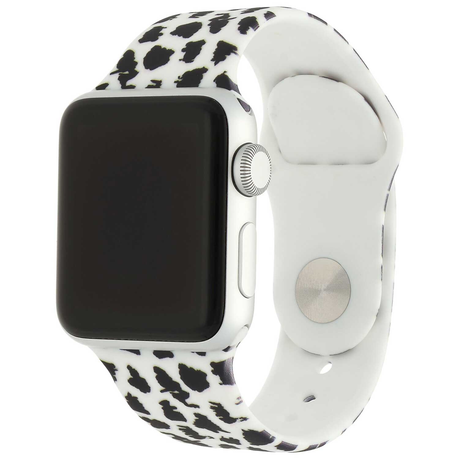Apple Watch druck Sportarmband - Leopardenweiß
